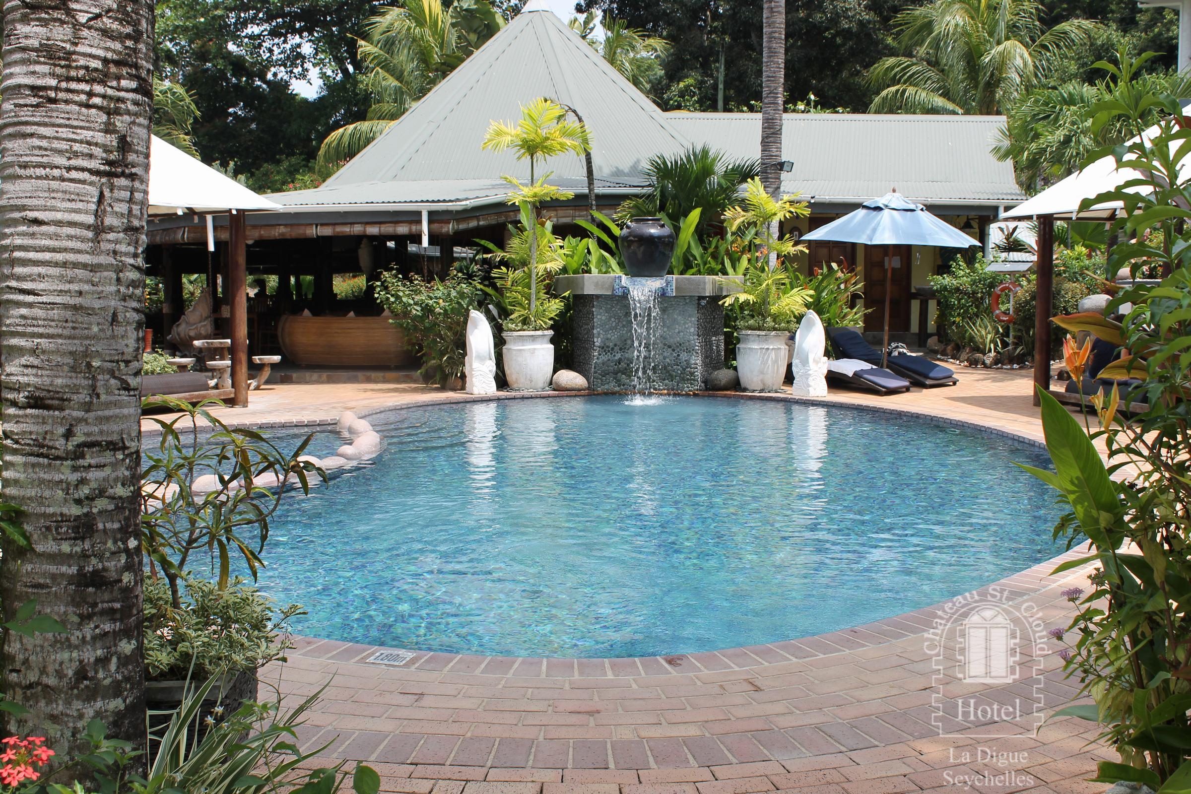 Hotel Chateau St Cloud La Digue Exterior photo